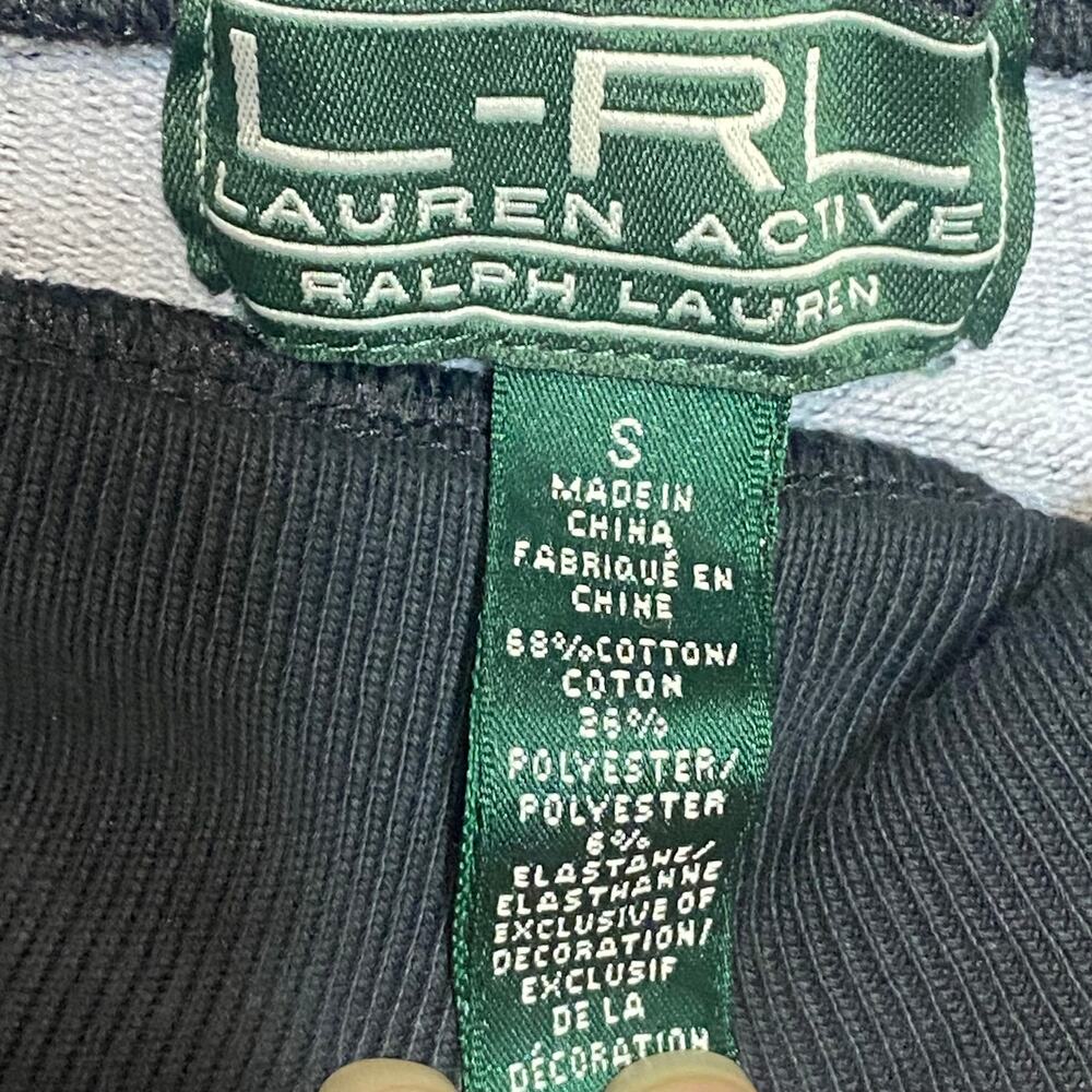 Lauren Active Ralph Lauren Jogger Set • Jacket M • Pants S • Dark Gray/Black - Picture 5 of 7